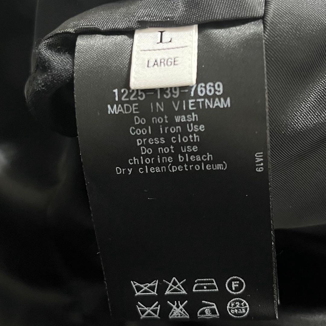 極美品　ユナイテッドアローズ　グレーチェック ダブルブレスト チェスターコートL