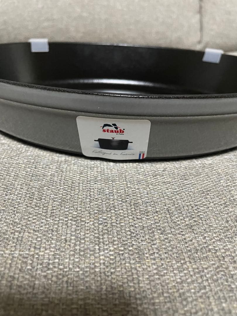 staub ミナペルホネン フォレストホットプレート　オーバル 23 cm