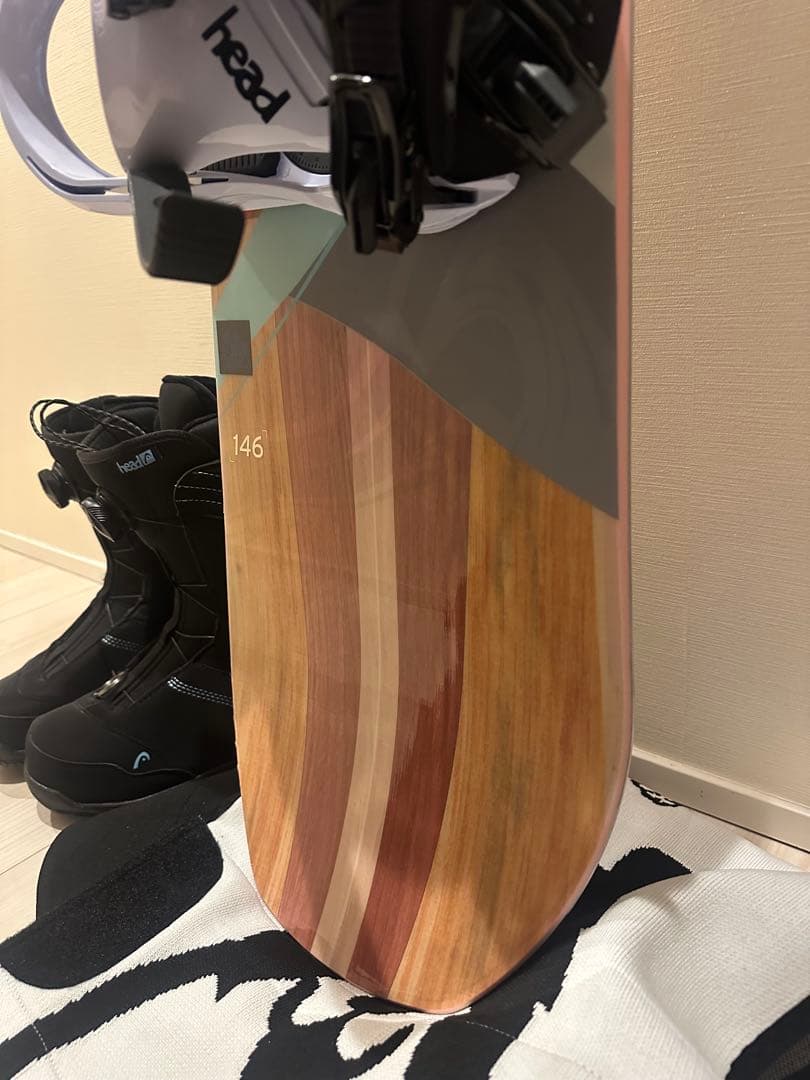 【2026年購入】HEAD レディース　スノーボード　3点セット【1日3h使用】