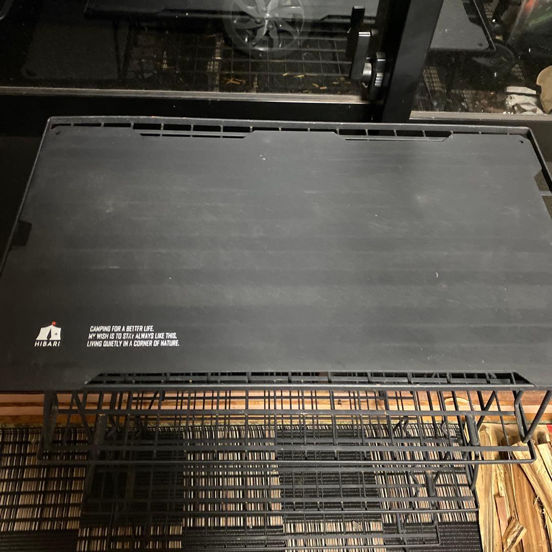 ヒバリ HIBARI フィールドラック 4個セット、天板1個