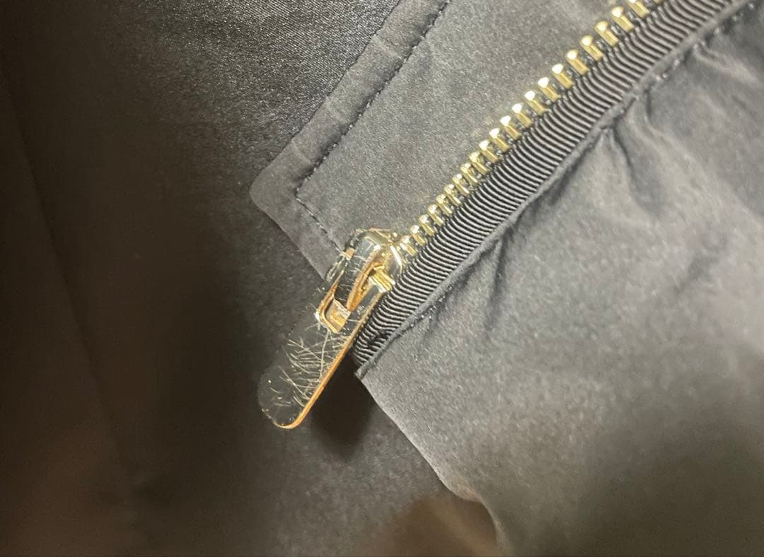 ZARA セミロング丈ファー付きダウン