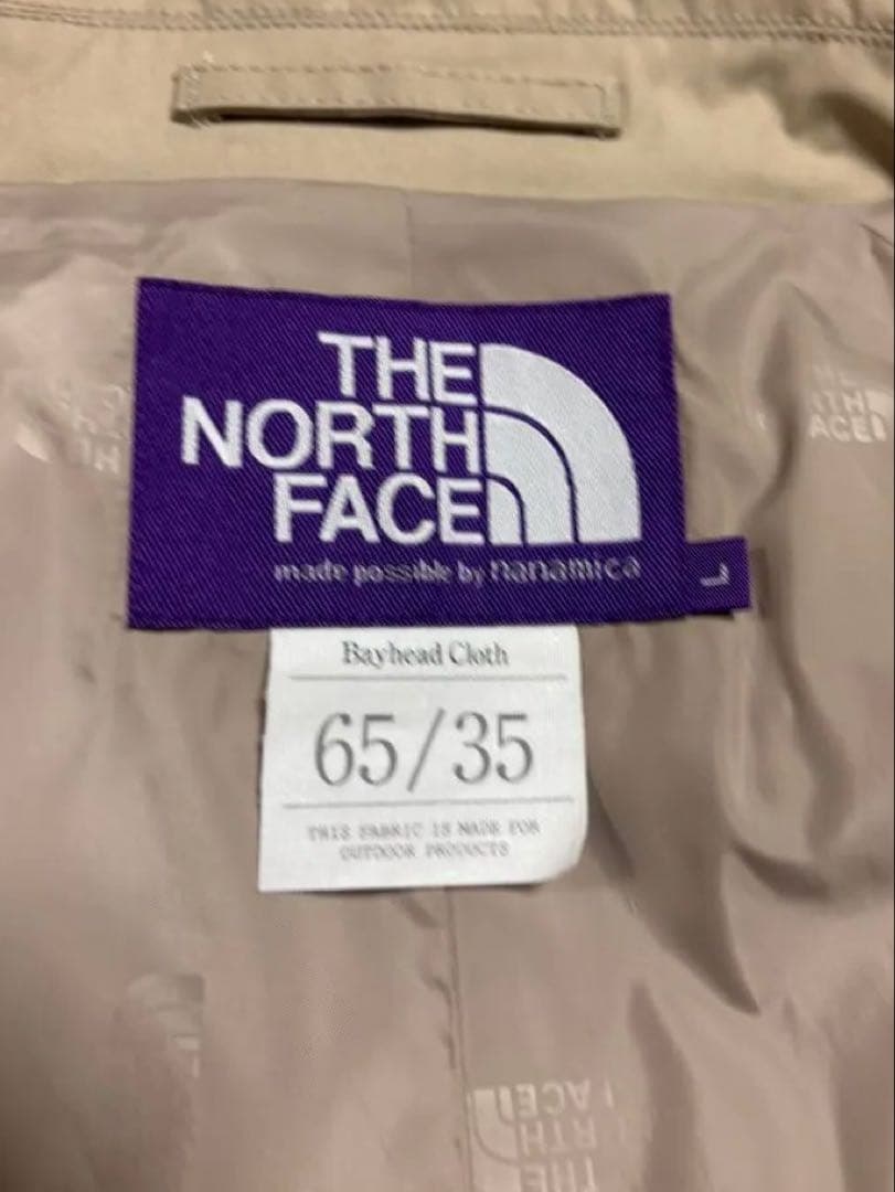 THE NORTH FACE ベージュ ステンカラーコート【美品】