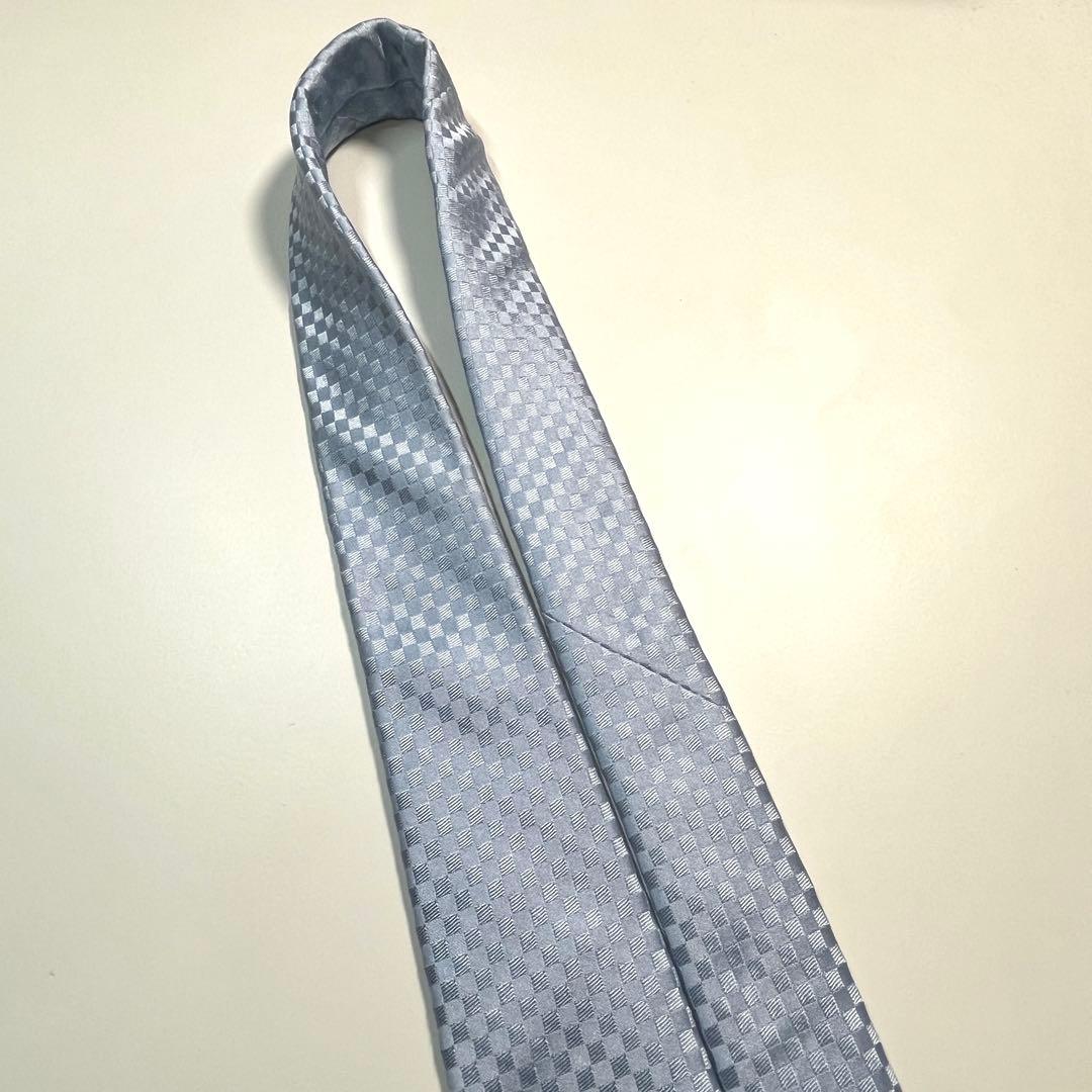 ✨美品✨LOUIS VUITTON ルイヴィトン　ネクタイ　マイクロダミエ　LV