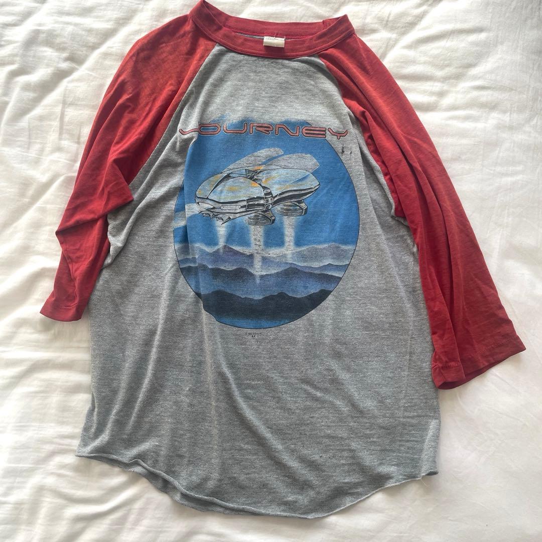 Journey バンドTシャツ 七分袖　ラグラン　80's
