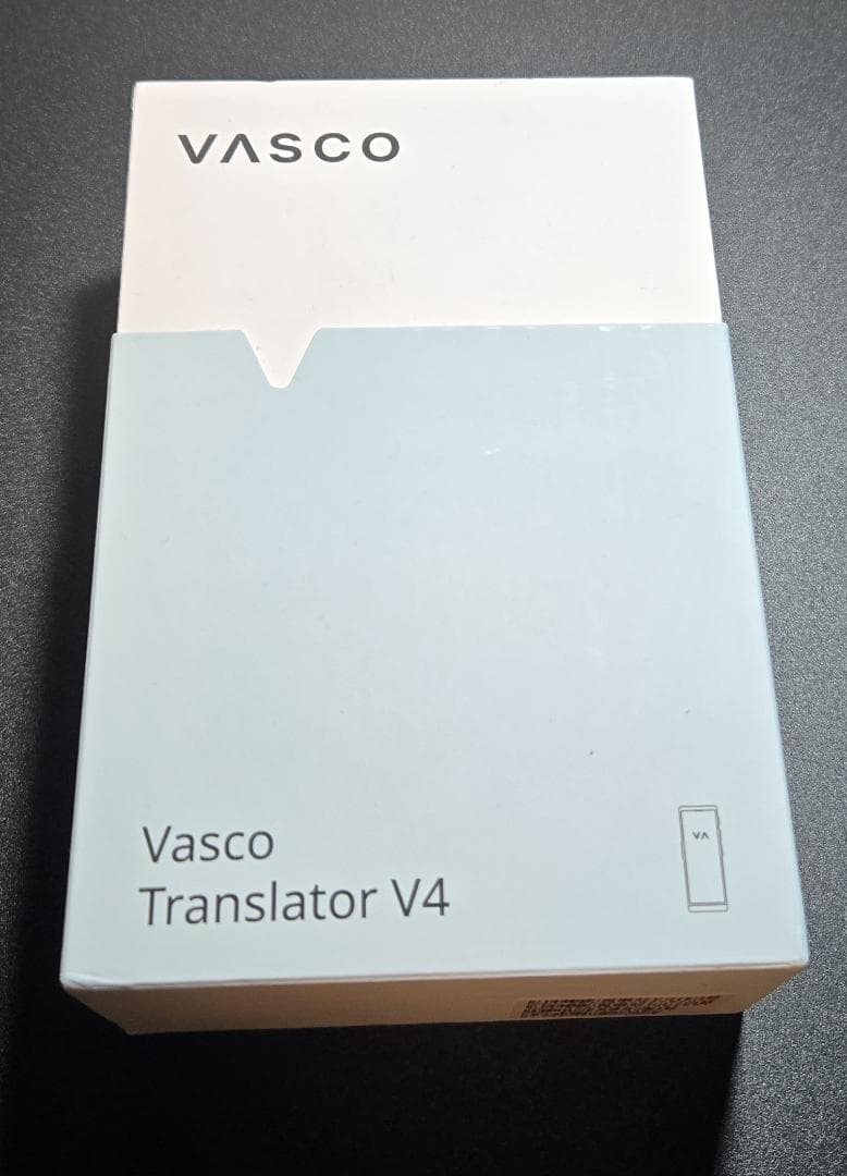 【ほぼ新品】Vasco Translator V4 翻訳機 Stone Grey