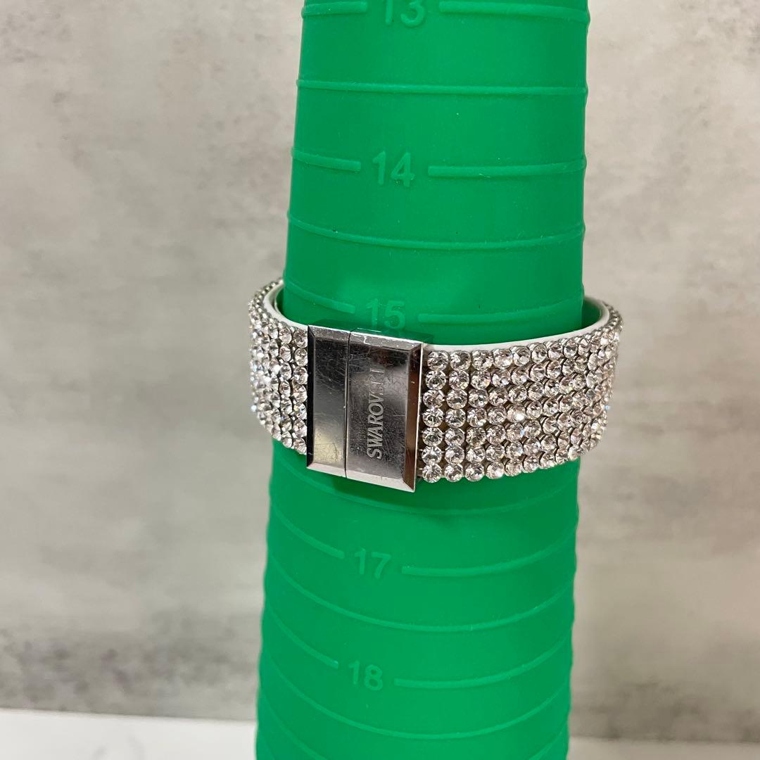 稼動品　スワロフスキー　エリス　ラインストーンベルト　スクエア　腕時計