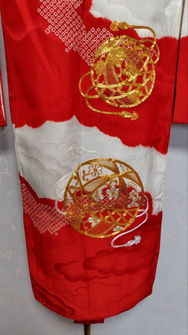 RK400アンティーク子供着物着丈97センチ裄丈46センチめちゃくちゃ綺麗正絹