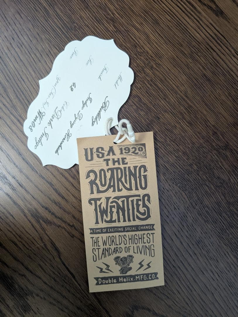 DOUBLE HELIX BULLDOGダークネイビー 1'st ジャケット