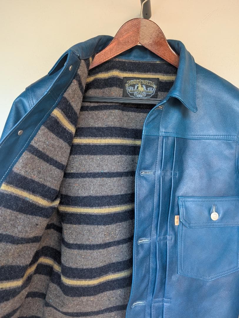 DOUBLE HELIX BULLDOGダークネイビー 1'st ジャケット