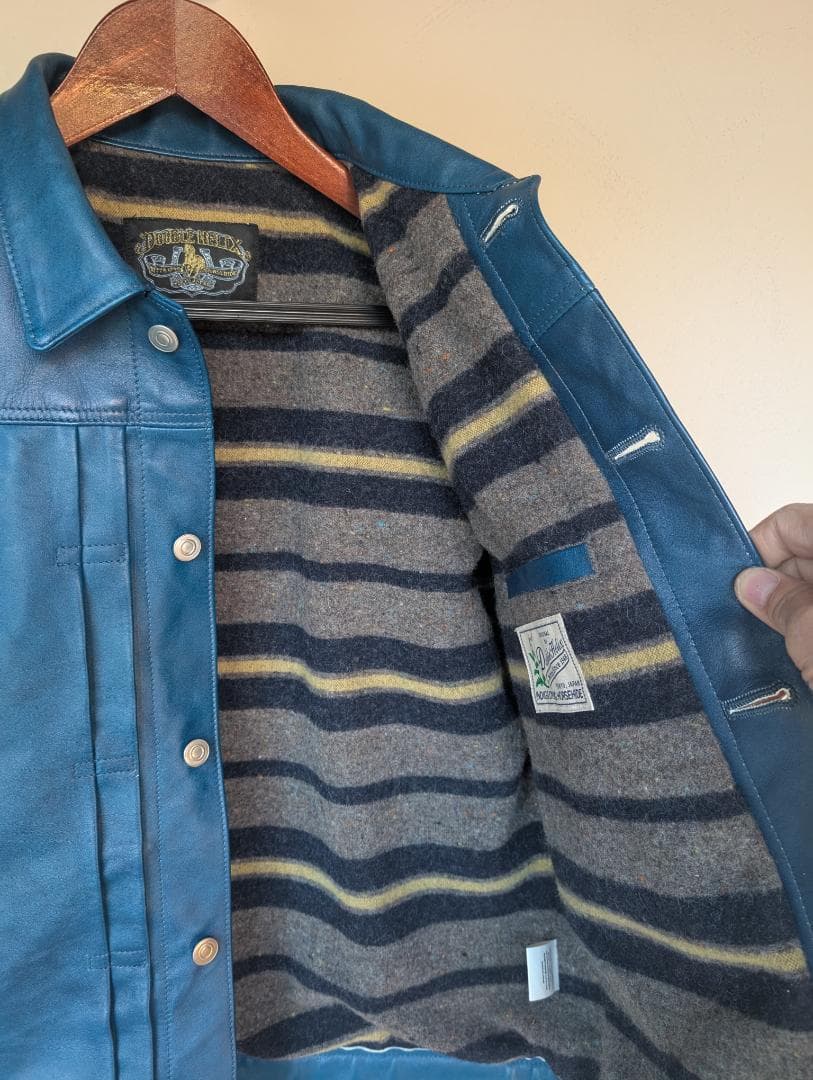 DOUBLE HELIX BULLDOGダークネイビー 1'st ジャケット