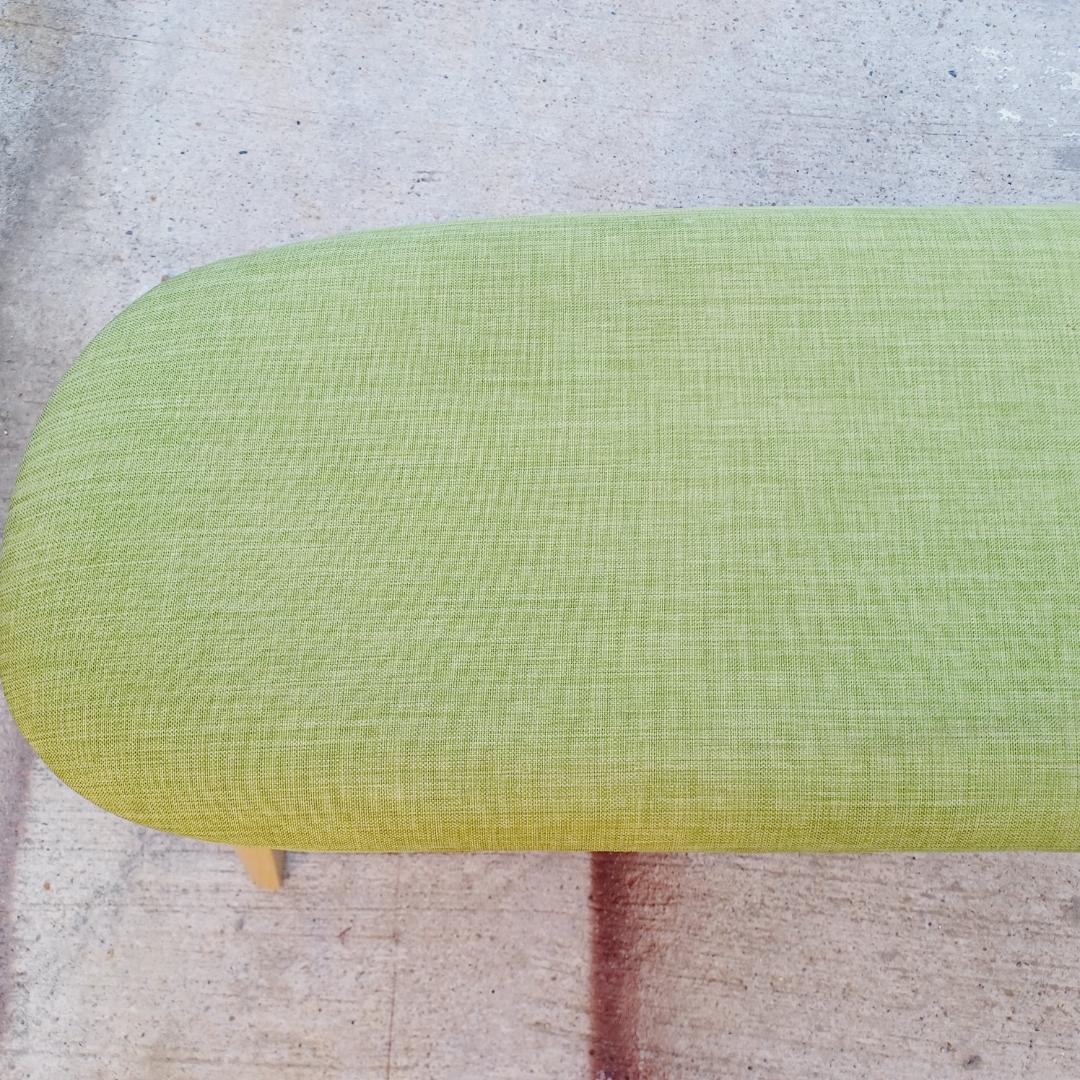 【BA-0221】関家具　ダイニングベンチ　ピング　グリーン