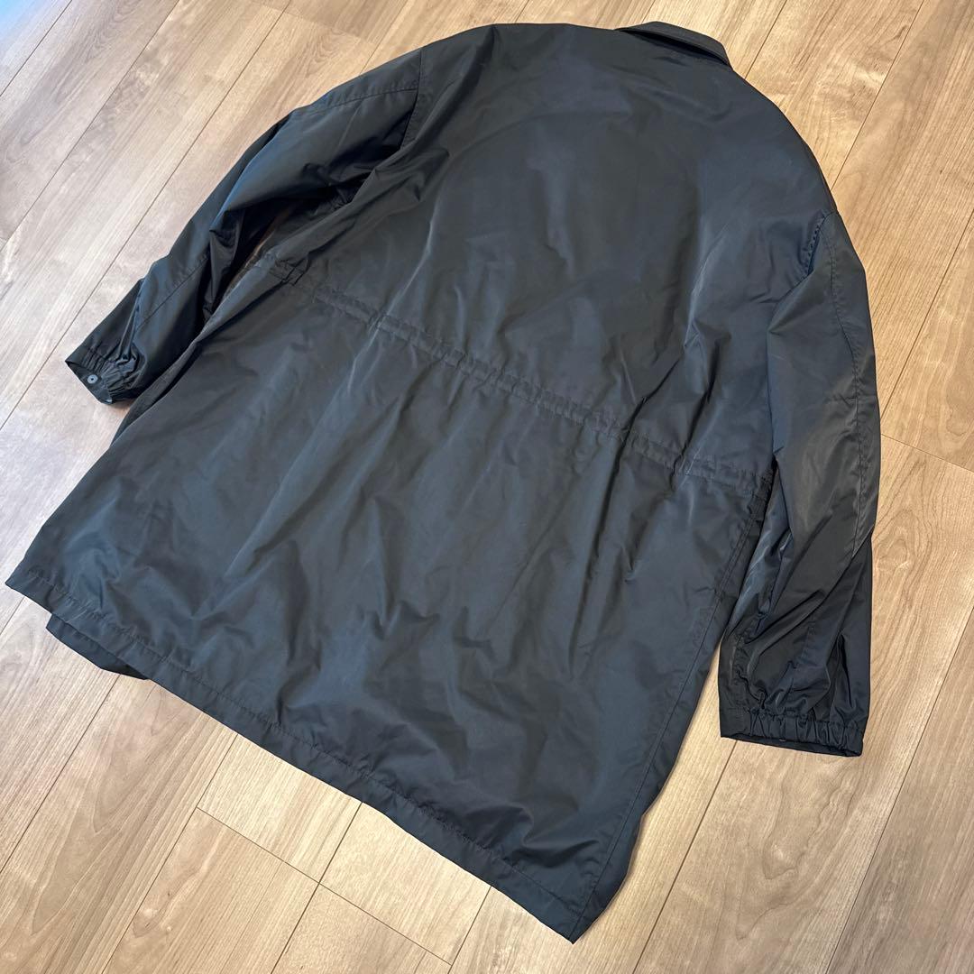 VAINL ARCHIVE ヴァイナルアーカイブ ブラック ステンカラーコート