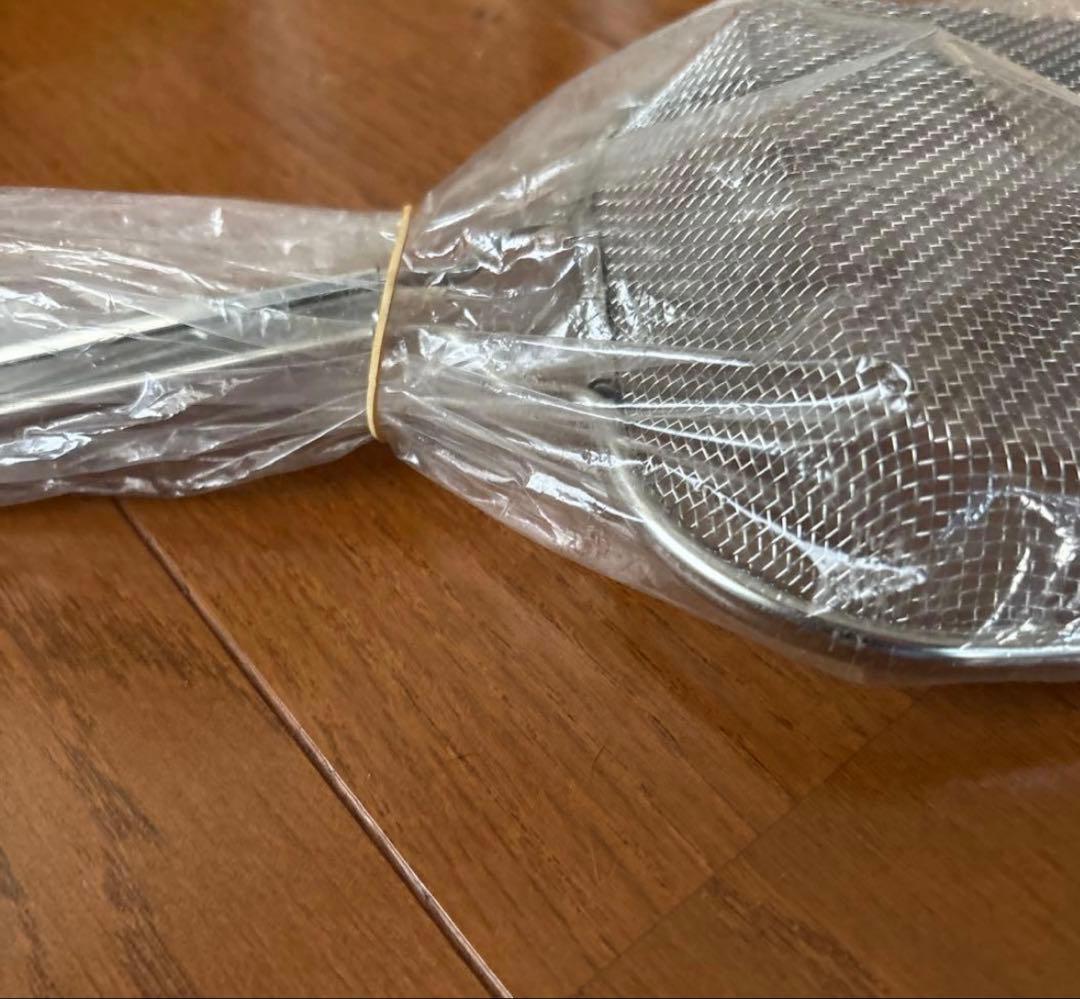 ステンレス フライヤー油切り ステンレス製揚げ網 45×14cmセット