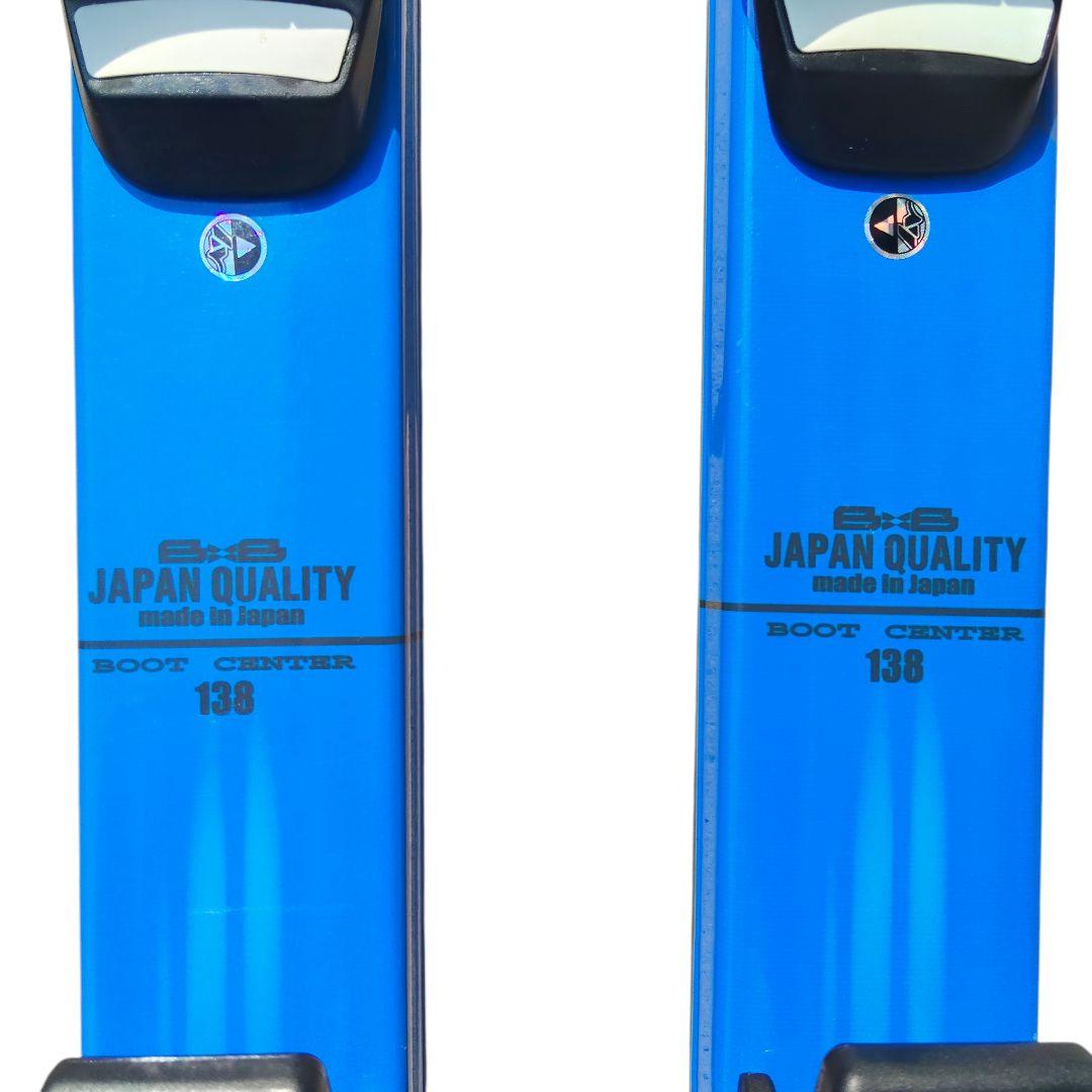 SINANO BXB 138cm ジュニアスキーセット ストック90cm付