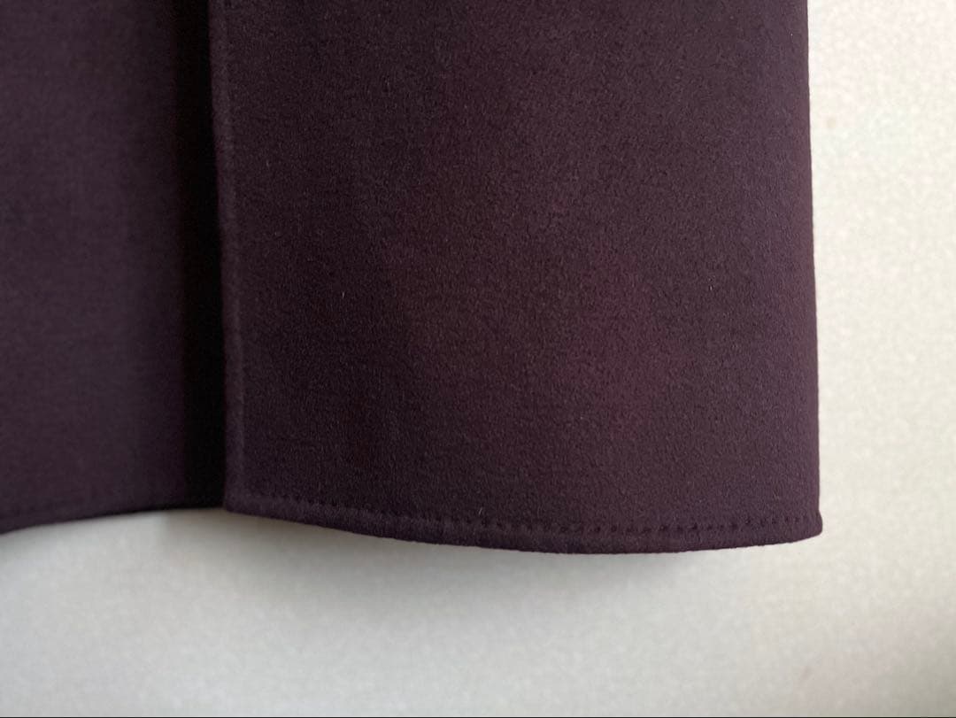 【上質】ステンカラーコート ダークブラウン チェスター ユナイテッドアローズ