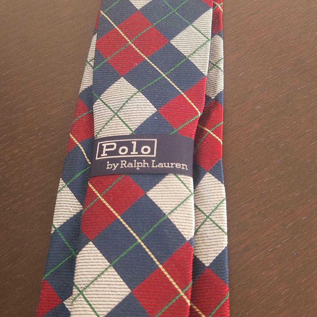 【レア物】 チェック柄ネクタイ シルク素材 赤 緑 黄色 3点セット