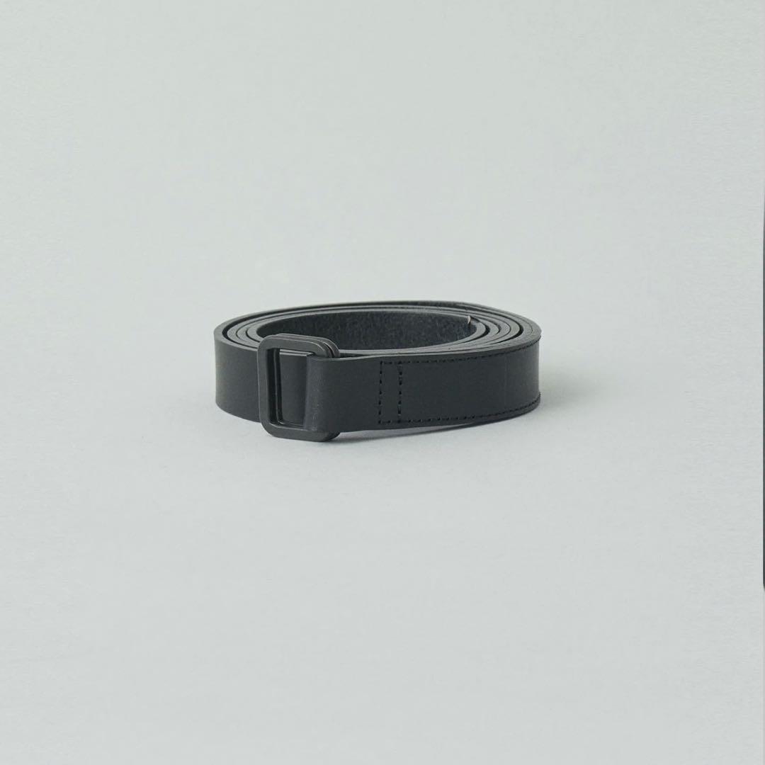 ssstein / Leather Belt / レザーベルト ブラック