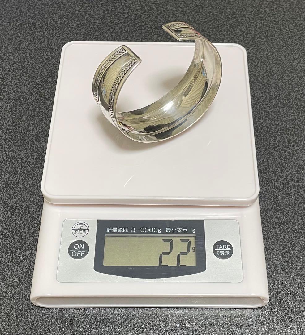 シルバー925バングル　ノーブランド