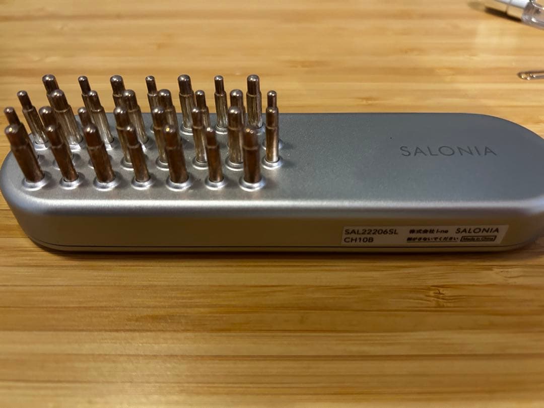 SALONIA スカルプブラシ SALJ22020SL シルバー