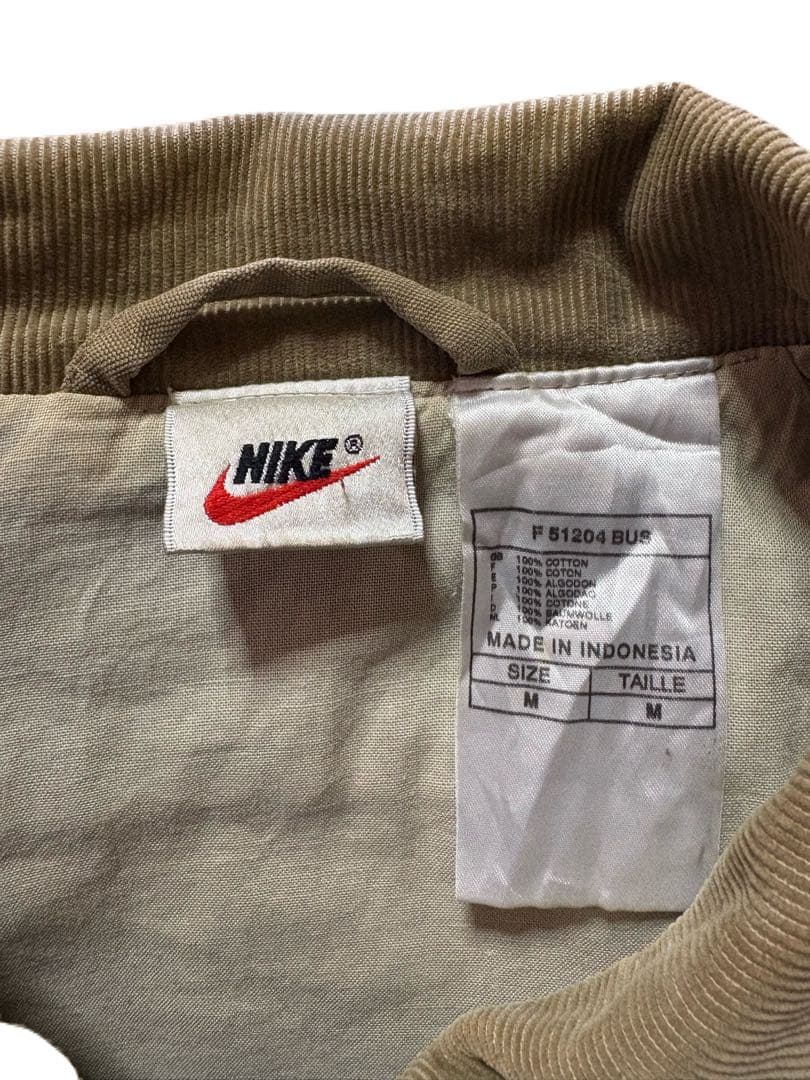 NIKE 90s 襟コーデュロイ ダックジャケット Carhartt