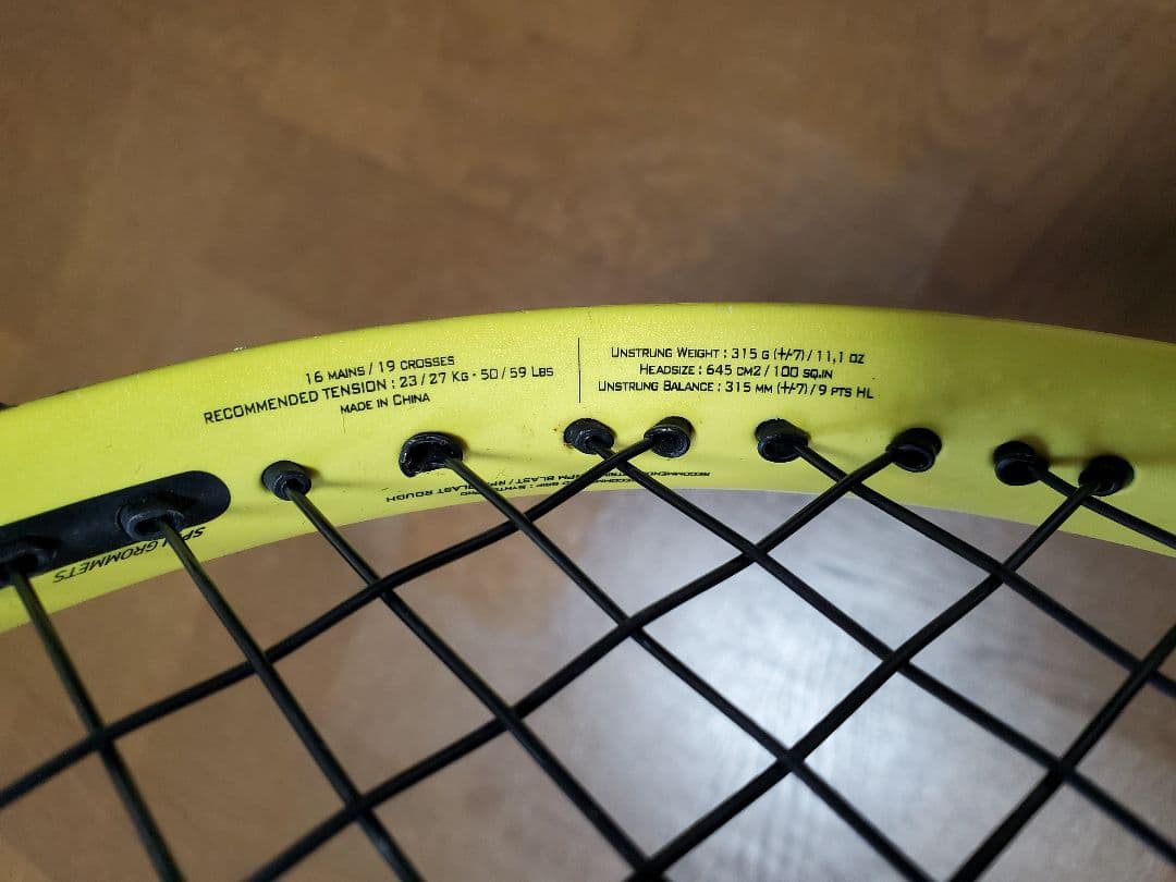 ラケット(硬式用) PURE AERO TOUR 2019