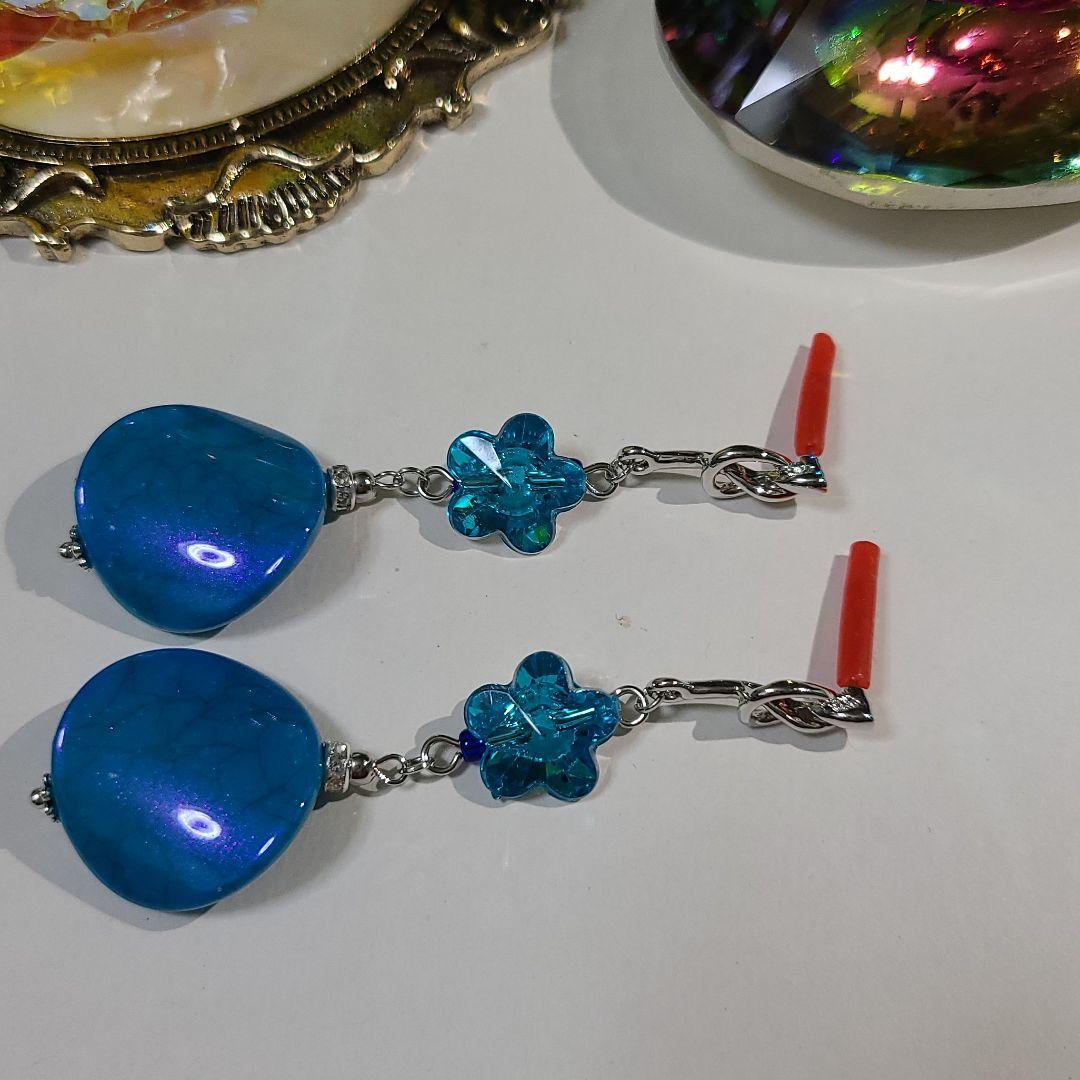 ハンドメイドピアス1603