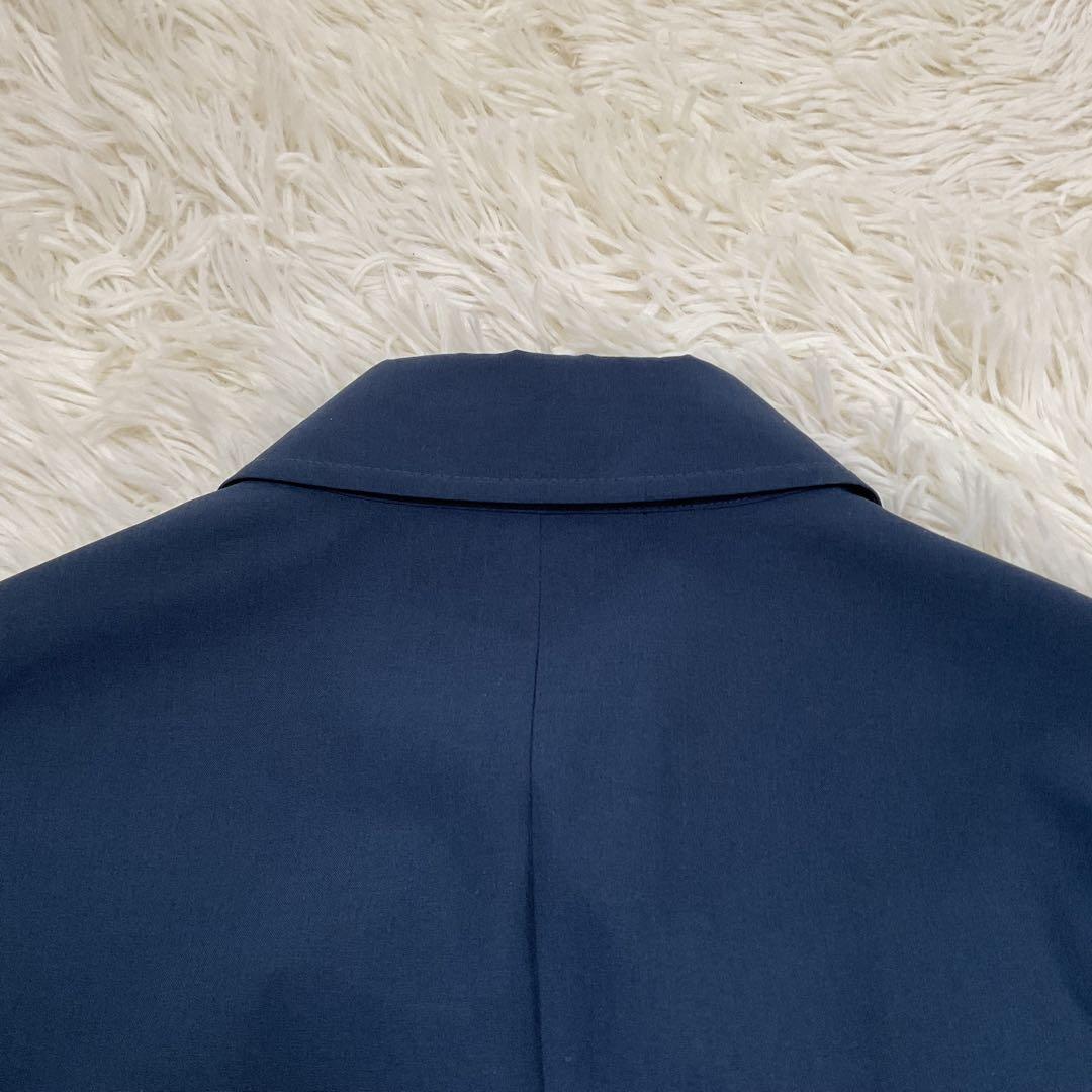 美品♪ブルックスブラザーズ コート ジャケット ネイビー Mサイズ　裏地チェック