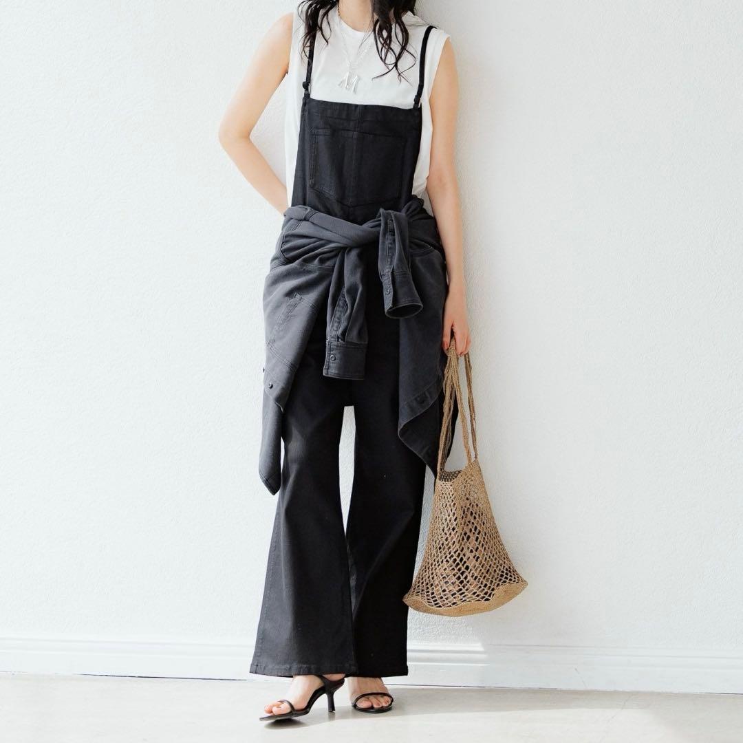 バンヤードストーム デニムキャミサロペット