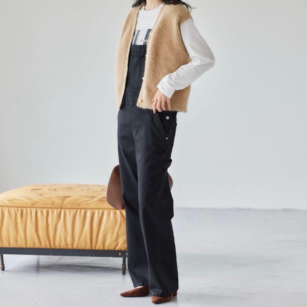 バンヤードストーム デニムキャミサロペット