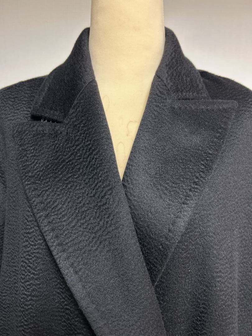 Max Mara カシミヤ100% ロングコート　Aライン　白タグ　40