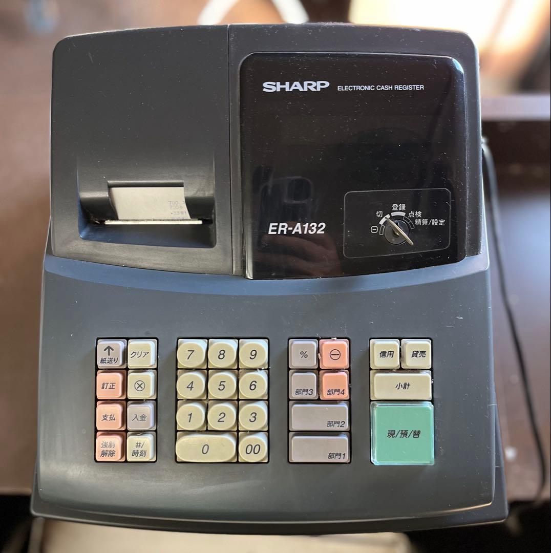 SHARP ER-A132 電子レジスター