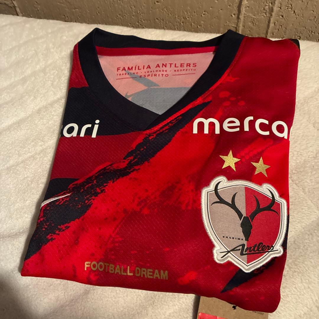 Antlers サッカーシャツ Lサイズ レッド