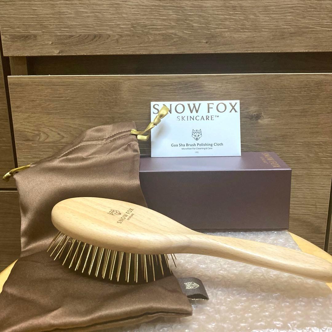 新品未使用　 FOX プレミアムFOXカッサウッドヘアブラシ箱有り