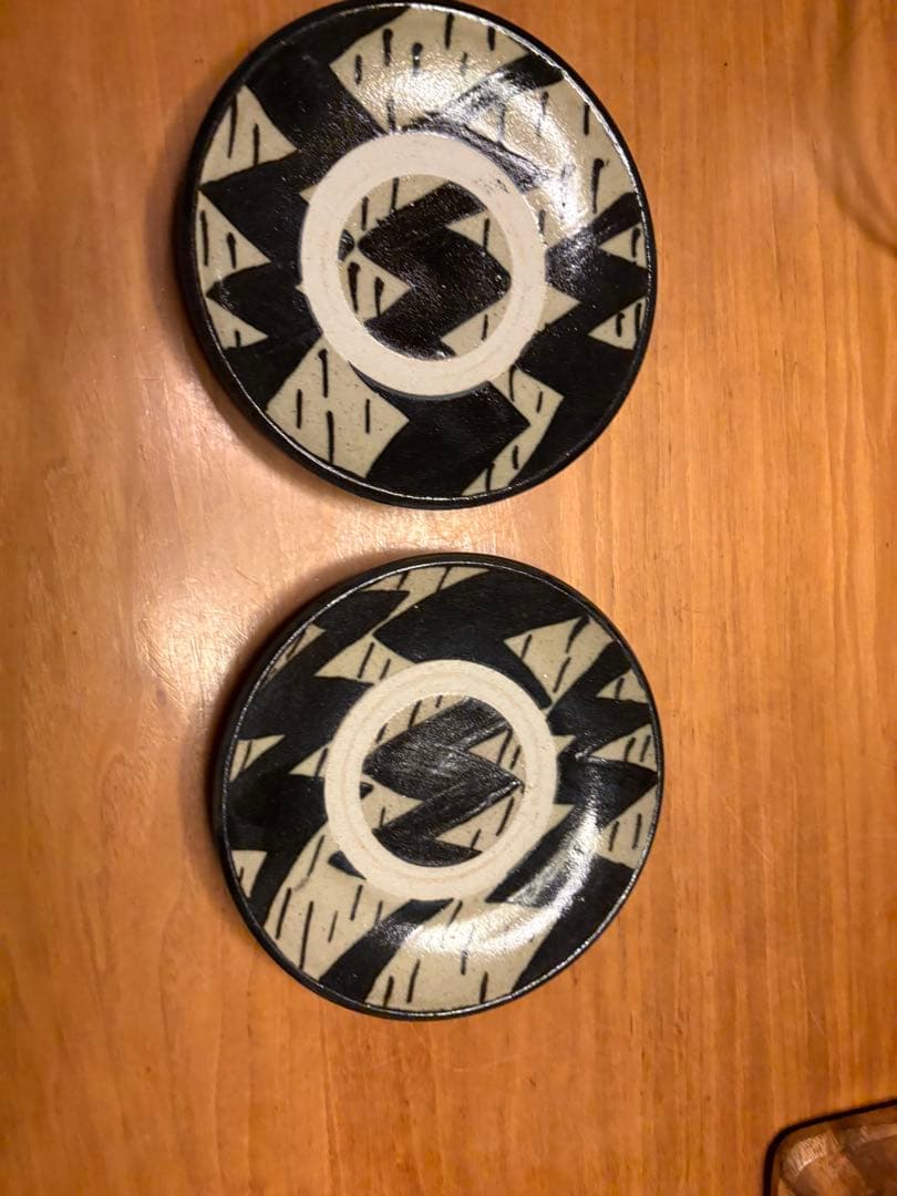 工房十鶴さん　雷　皿　2枚セット