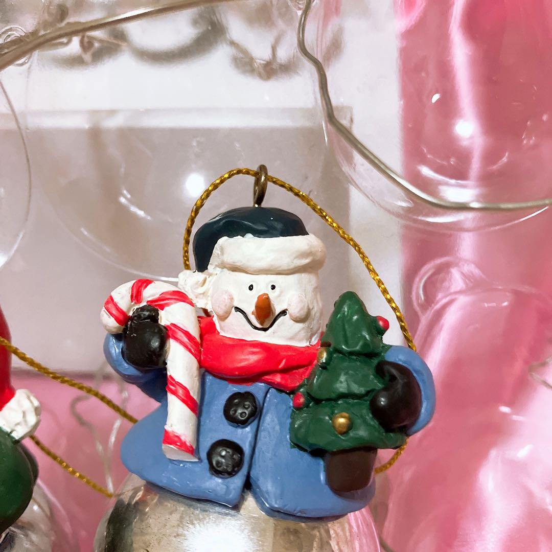 アメリカ購入❣️ヴィンテージクリスマスオーナメント❤️ペンギン サンタ 天使 くま