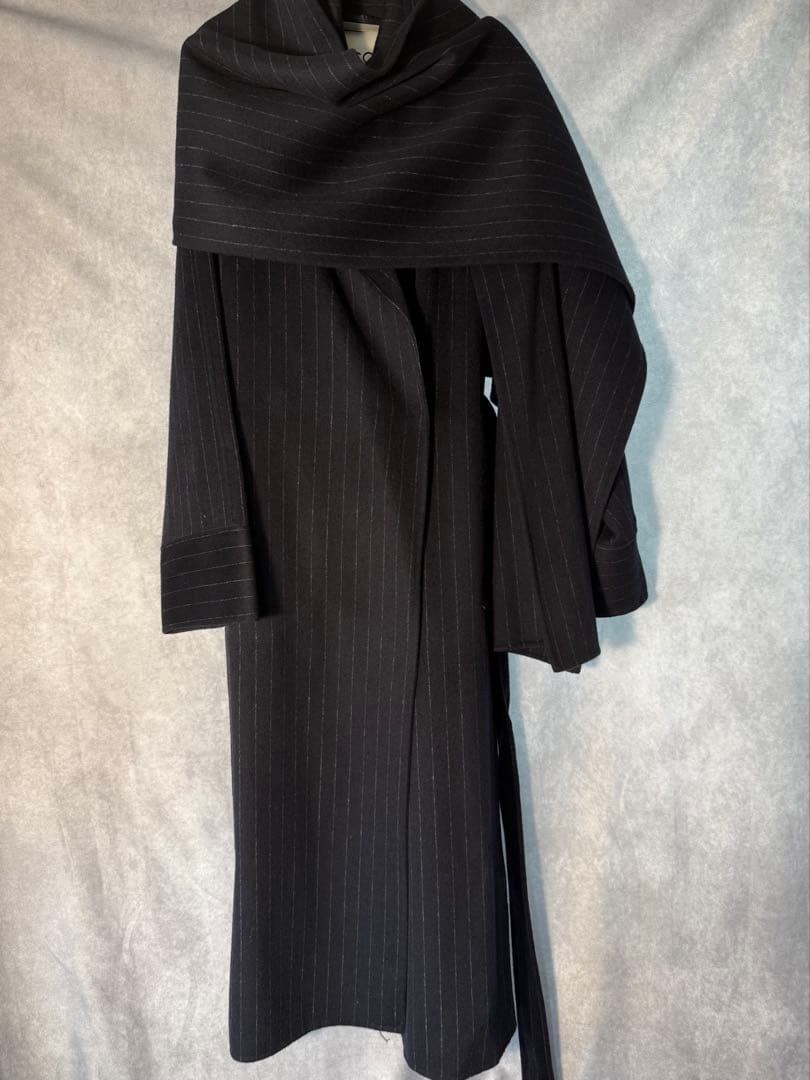 新品 COS オーバーサイズ　ピンストライプ　コート