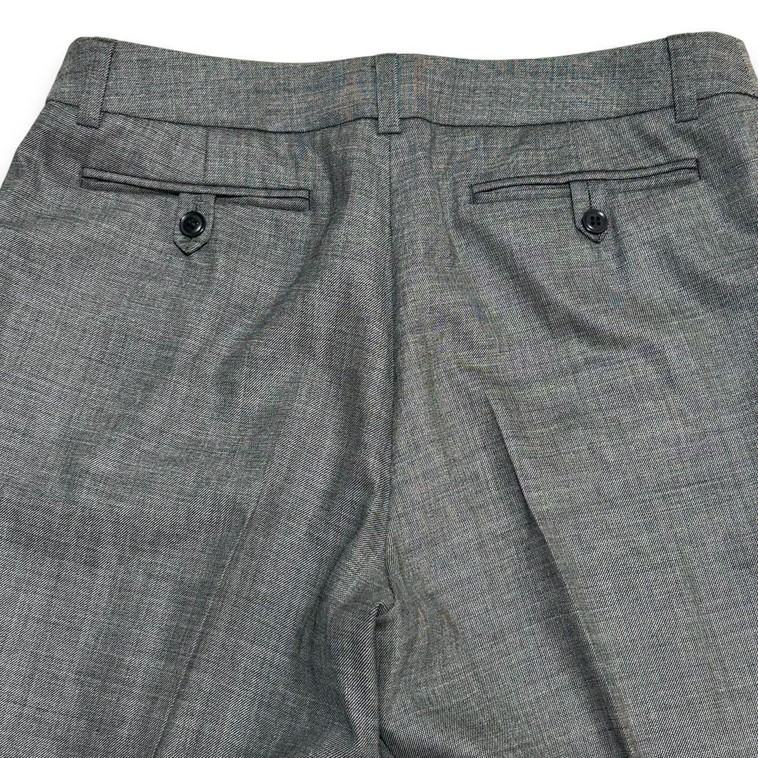 23区 パンツスーツ 3XL 46 大きいサイズ グレー ウール ママスーツ