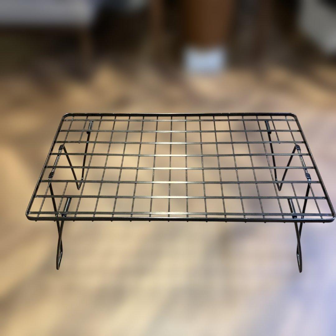 フィールドラック/ユニフレーム x 4台＋連結用天板 / キャンプギークス