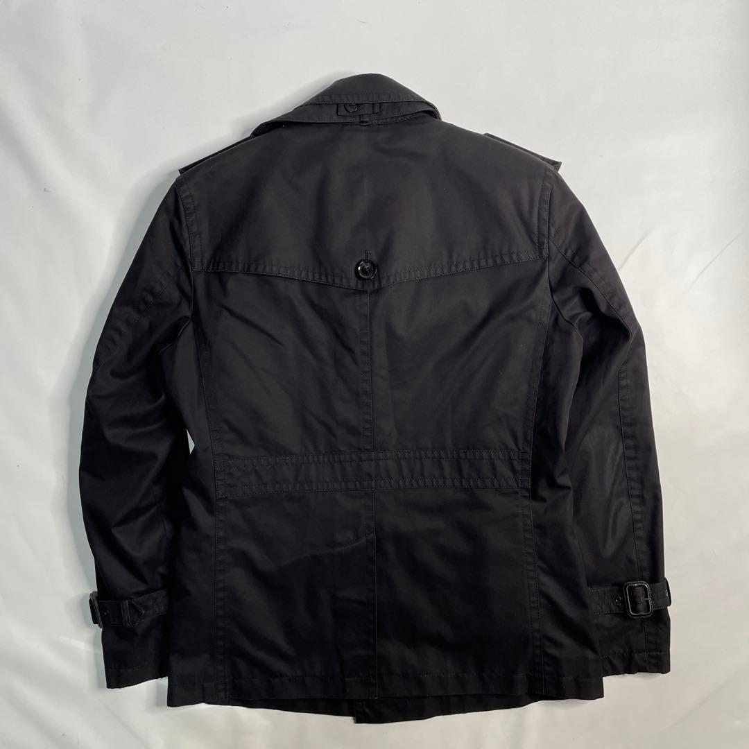 バーバリーブラックレーベル　ライナー　コート　黒