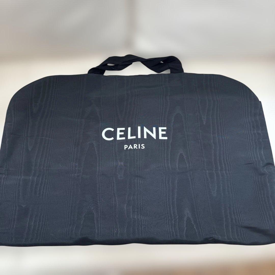 美品　セリーヌ　ブラック トラベル ガーメントバッグ