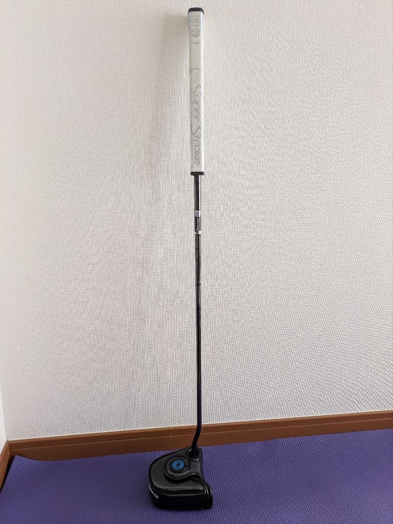 （美品）オデッセイパター O-WORKS BLUE パター 2-BALL