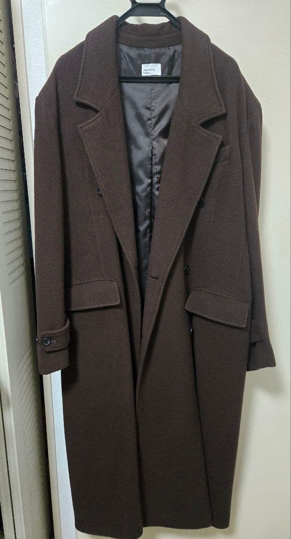 Apartment Three ブラウン チェスターコート