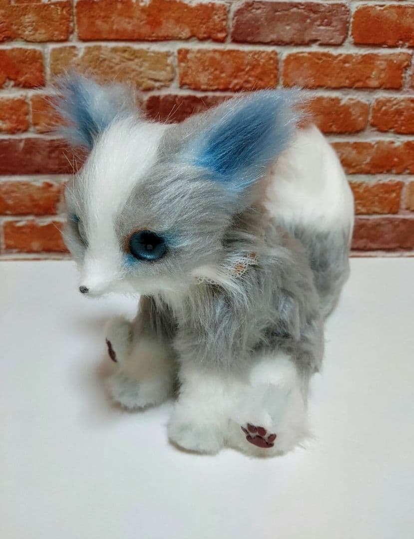 【アートドール】青い小狐