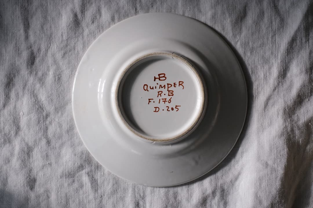 フランスアンティーク｜カンペール窯のスープポット