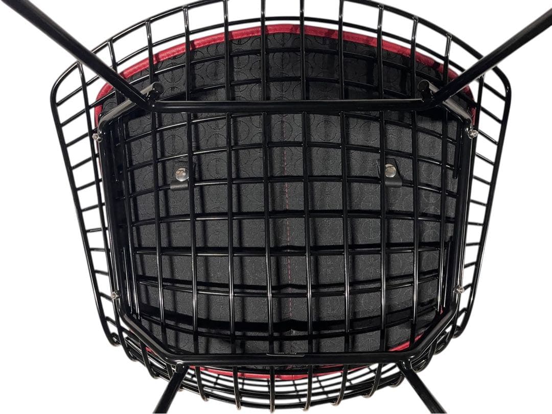 ◇【美品 正規品】 Knoll サイドチェア ハリーベルトイア パッド付