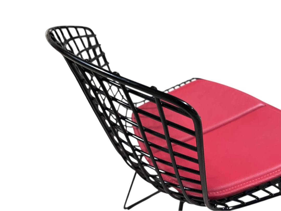 ◇【美品 正規品】 Knoll サイドチェア ハリーベルトイア パッド付