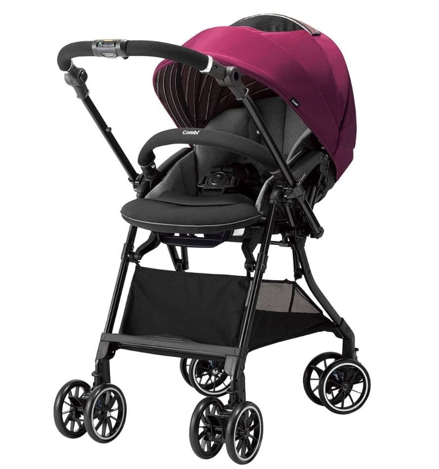 【極美品】Combi ホワイトレーベル スゴカルα 4キャス コンパクト HK