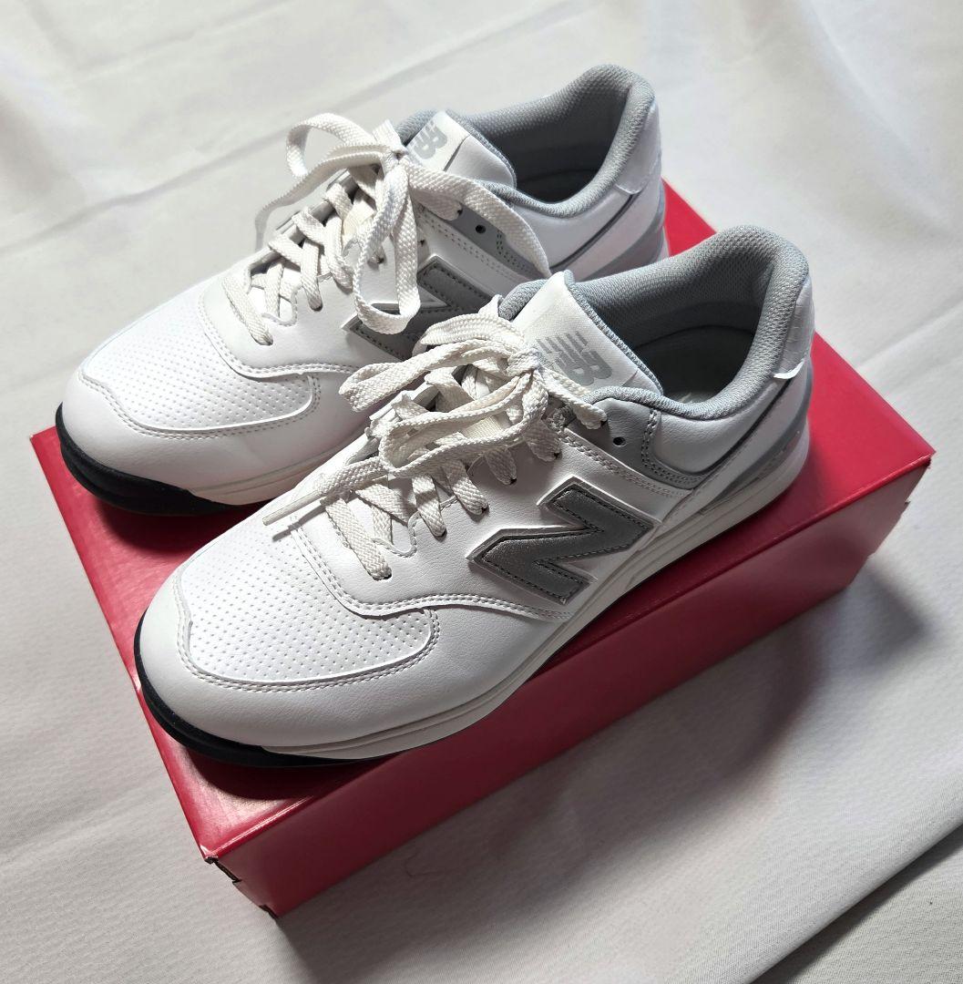 New Balance ゴルフシューズ ホワイト