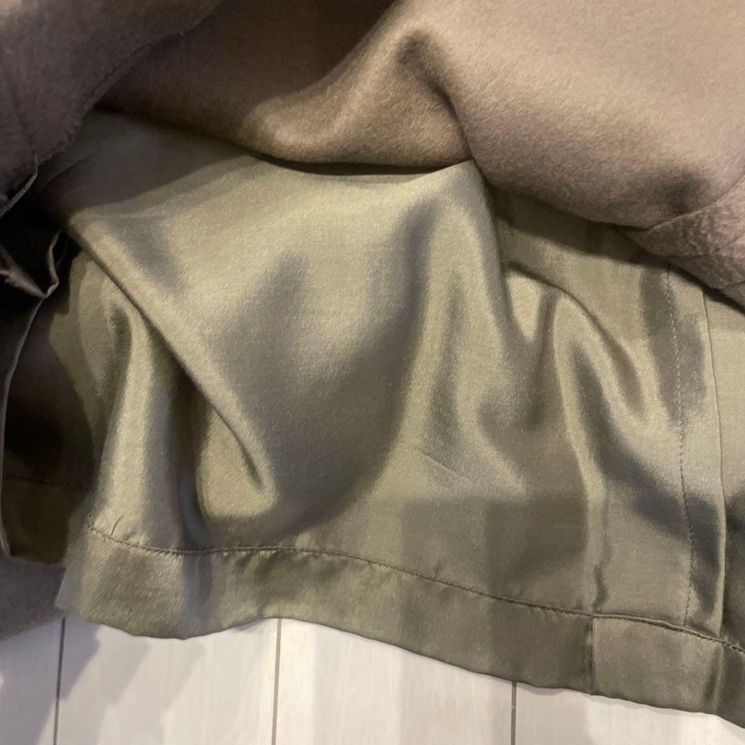 ❤️極美品✨【Cremona】カシミヤ100%ロングコート オリーブ　サイズ9