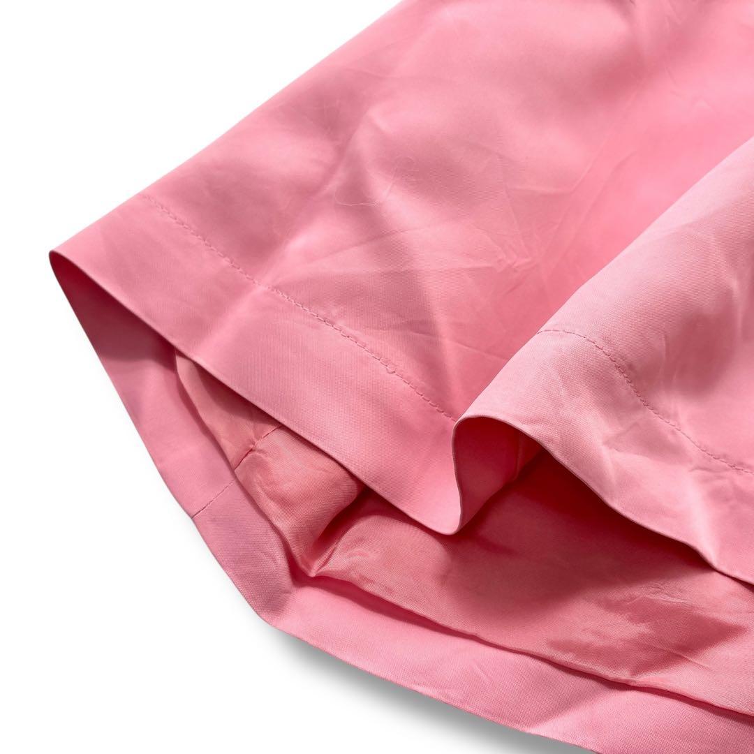 極美品】Rene ルネ ピンク スプリングコート　トレンチ　ロング　キルティング